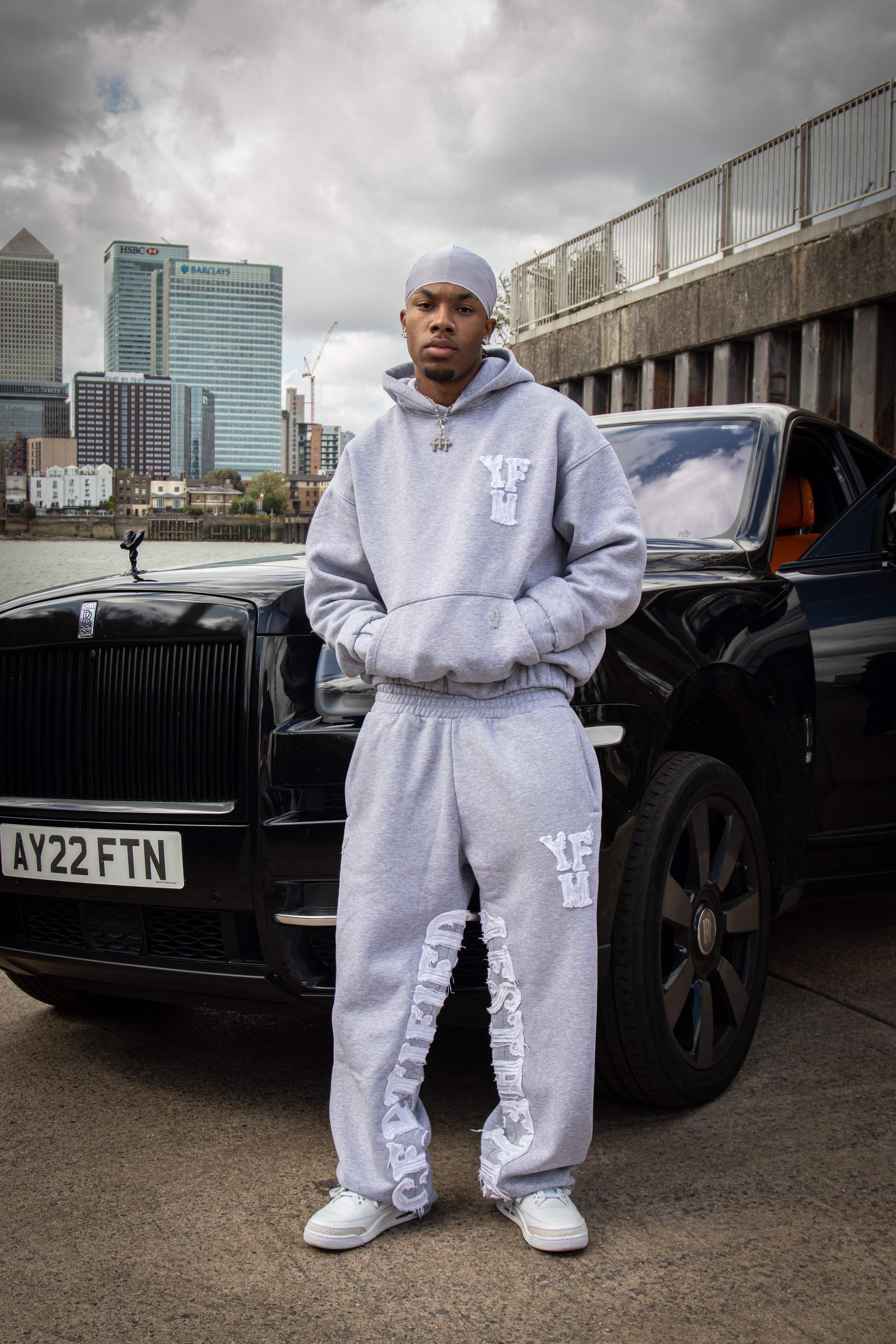 FYM TRACKSUIT GREY MELANGE