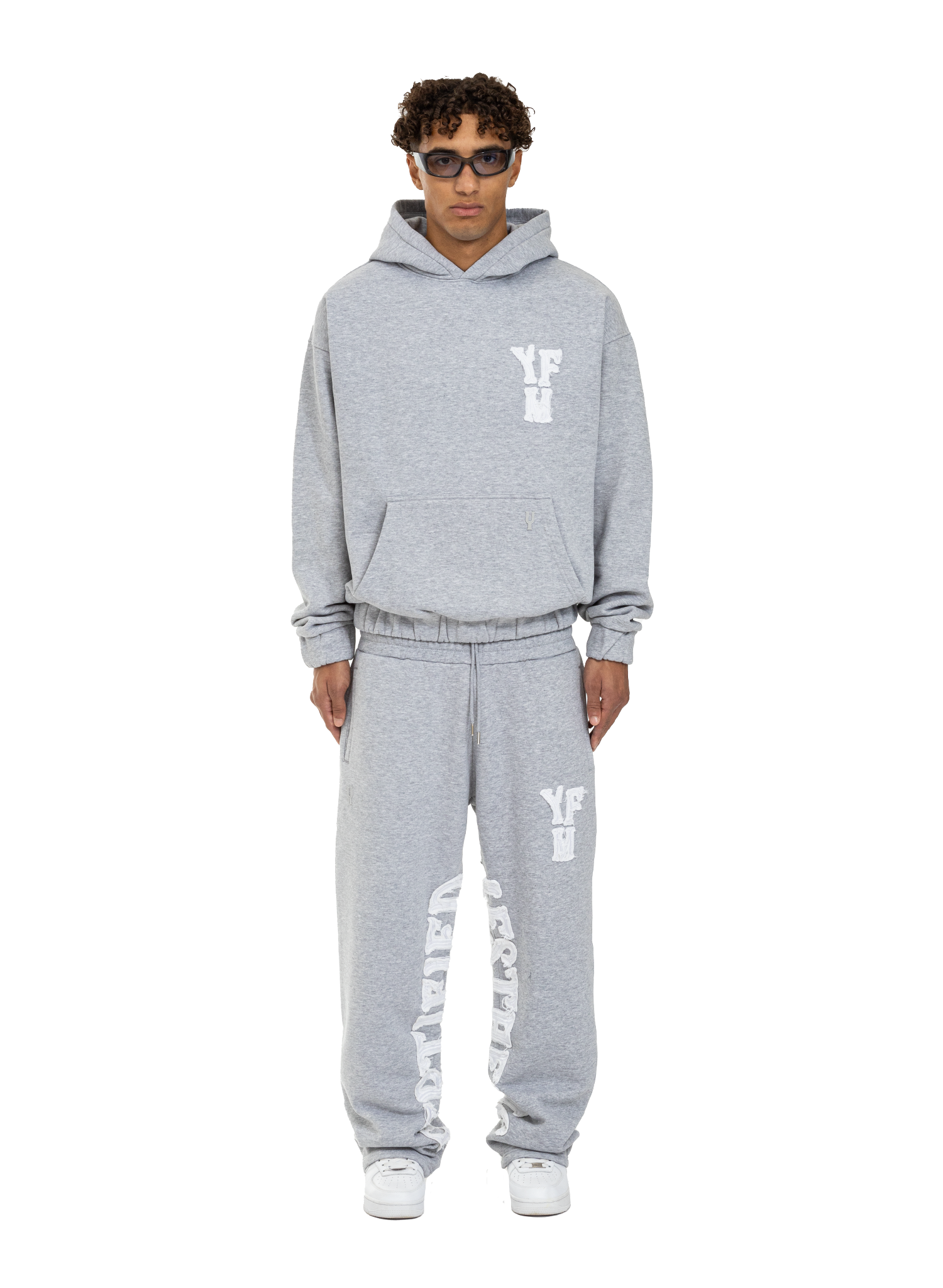 FYM TRACKSUIT GREY MELANGE