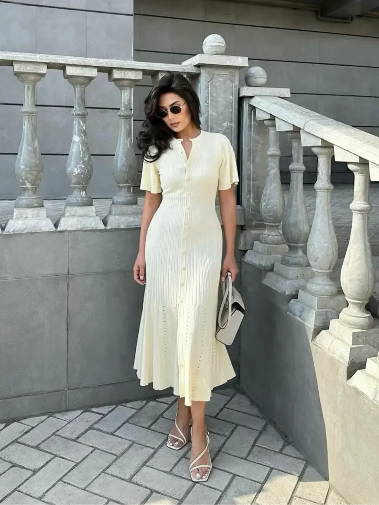IBIZA - Knitted Dress