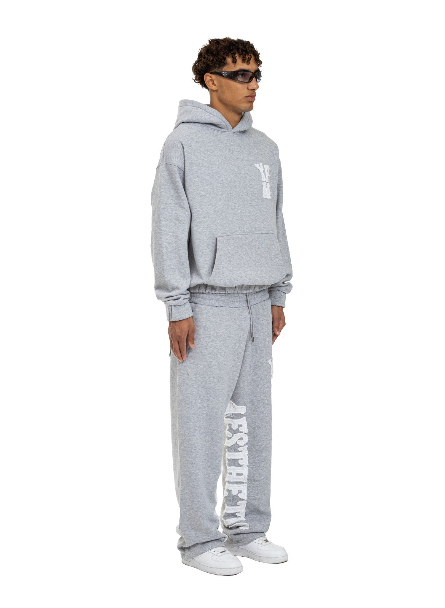 FYM TRACKSUIT GREY MELANGE