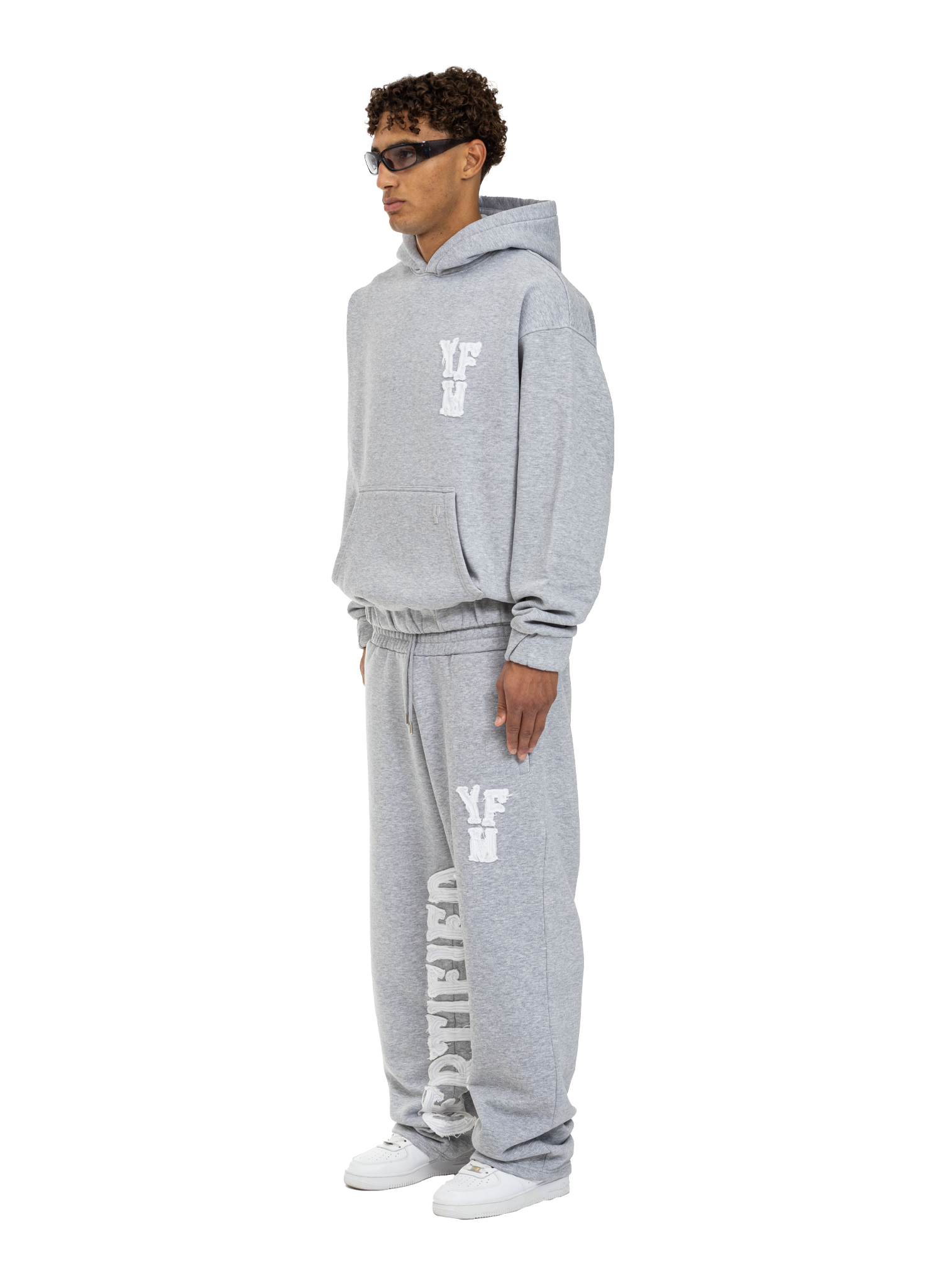 FYM TRACKSUIT GREY MELANGE
